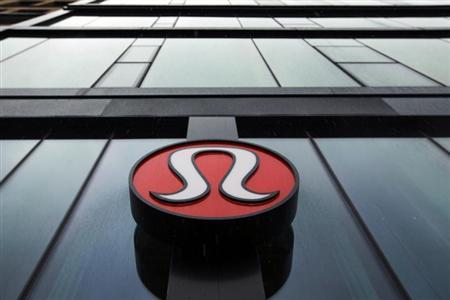 lululemon athletica logo outside one of the company 039 s stores in new york photo reuters