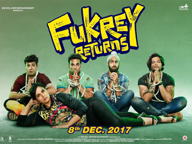 fukrey returns is a film that does not offer any logic or sense in its narrative and neither is it thought provoking it is simply an all out entertainer photo imdb