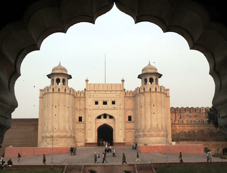 we must save lahore fort from ruin everyone should contribute to the restoration work says lahore heritage foundation chairman syed babar ali photo afp file