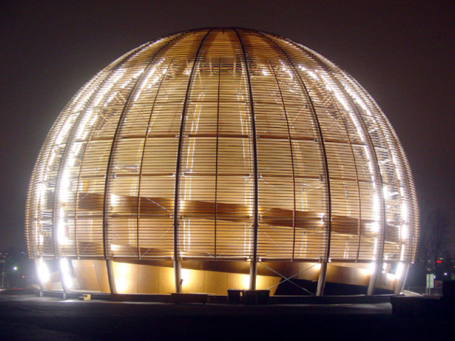 the globe of science and innovation at cern photo file the globe of science and innovation at cern photo file