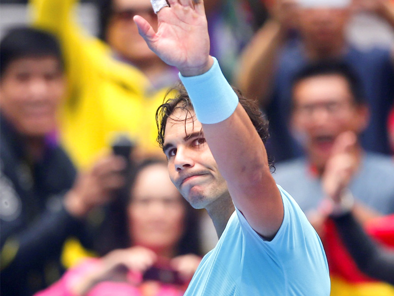 tipped to eclipse roger federer s record of 17 grand slam titles nadal has won 10 atp world tour titles in 2013 photo reuters