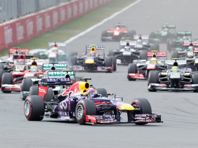 vettel holds a huge 77 point lead over nearest challenger alonso in the championship with five races to go starting at the japanese grand prix this weekend photo afp
