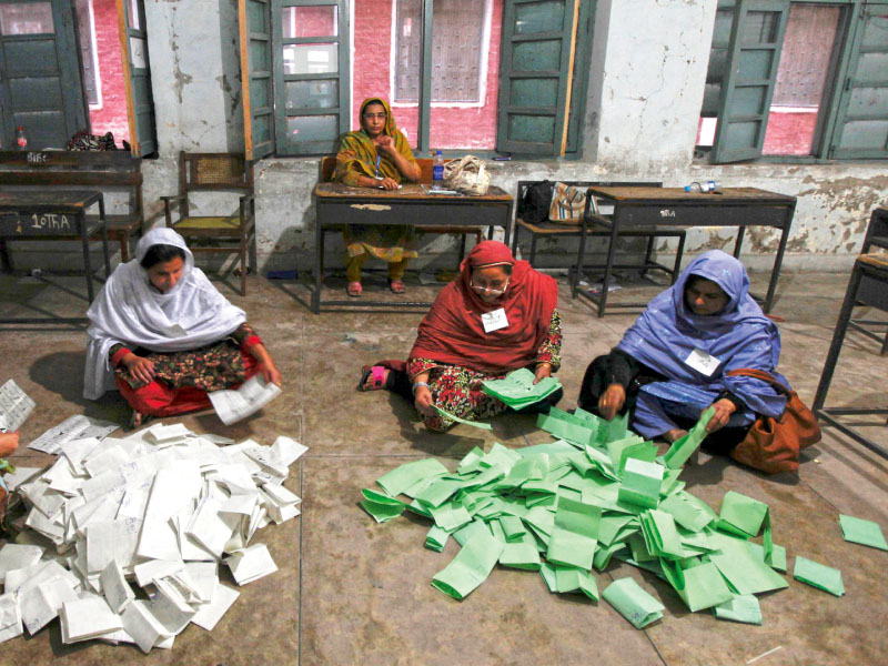 ptitioner submitted that the ecp had on june 18 accepted an application from the pti chief and ordered the returning officer to inspect the election record photo agencies file
