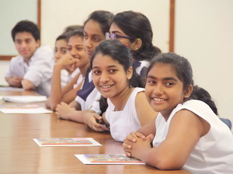 students from the ladies college in colombo sitting with students of the cas school who were also the hosts to the guests from sri lanka photo ayesha mir express students from the ladies college in colombo sitting with students of the cas school who were also the hosts to the guests from sri lanka photo ayesha mir express