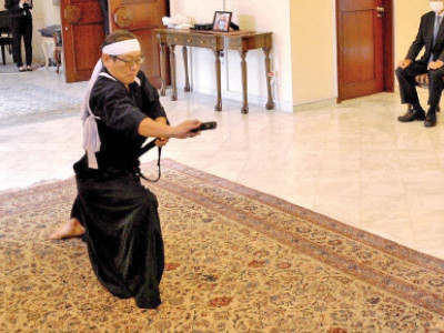 islamabad s kendo association gets armours