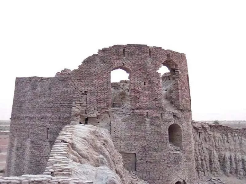 the fort jamgarh made of beautiful bricks was built by jam khan marofani in 1788 photo express the fort jamgarh made of beautiful bricks was built by jam khan marofani in 1788 photo express