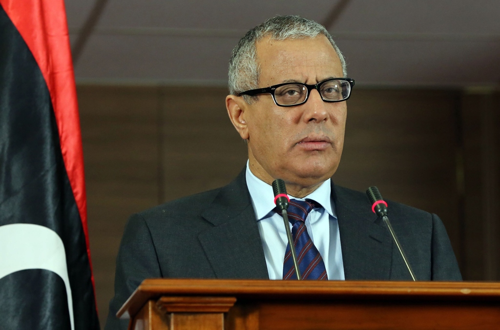 libyan prime minister ali zeidan photo afp