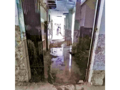 dhq gospital in a shambles due to delay in repairs
