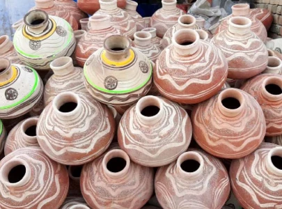 demand for earthen water pots soars multifold in summer