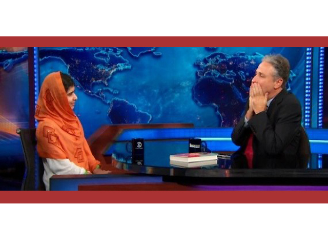 screengrab from the daily show