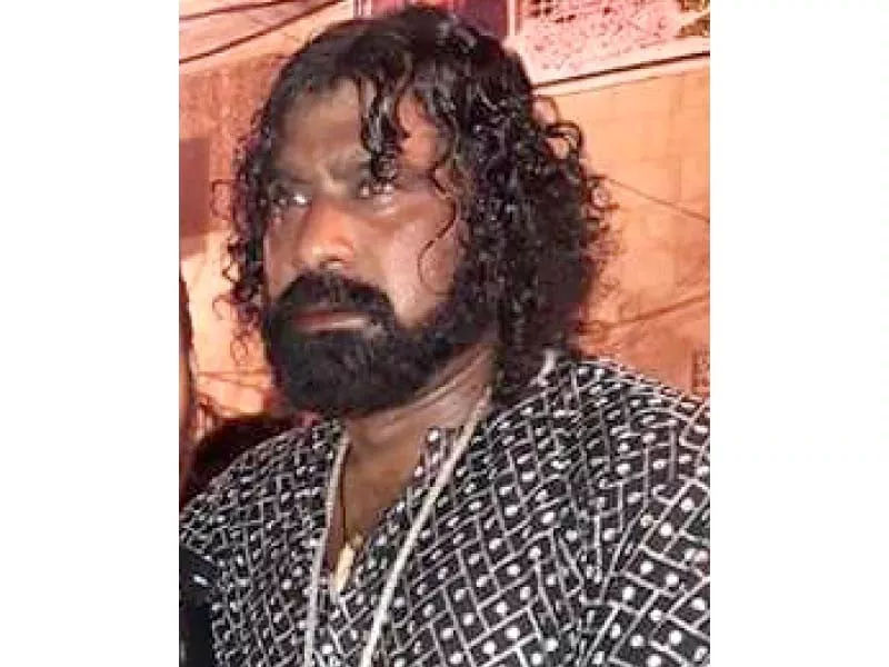 well known drummer gunga sain at an event photo express well known drummer gunga sain at an event photo express
