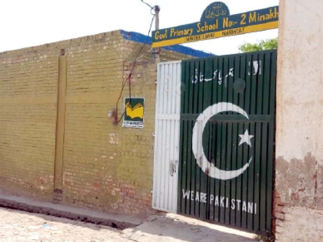 the mandar school is established in the building of a hindu temple in lakki marwat photo express the mandar school is established in the building of a hindu temple in lakki marwat photo express