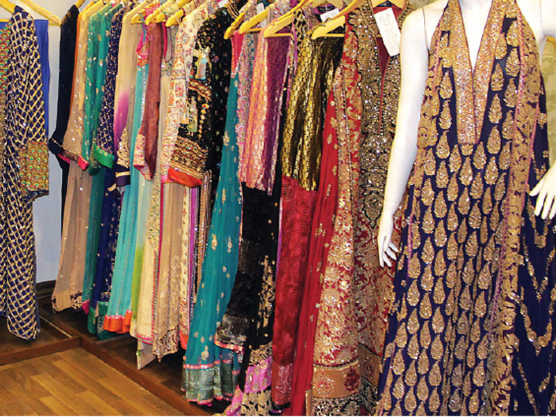 ahead of the pfdc bridal week multibrand store ensemble held its own little bridal showcase in lahore photo publicity