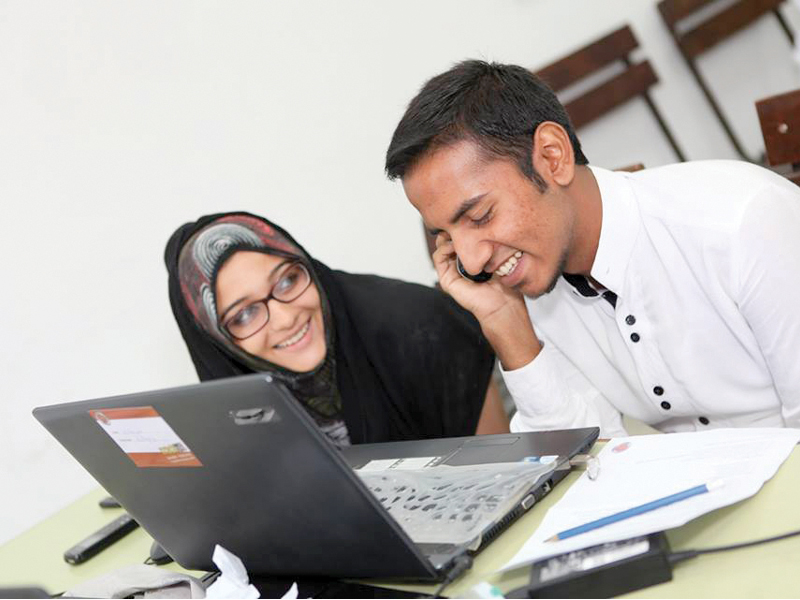 the participants of crackit 2013 hack a thon are working on a low cost digital marketing plan for a brand that decided to enter the touchscreen market the competition was organised by the pakistan advertisers 039 society pas on wednesday to help marketers in their brand communication efforts photo courtesy pas