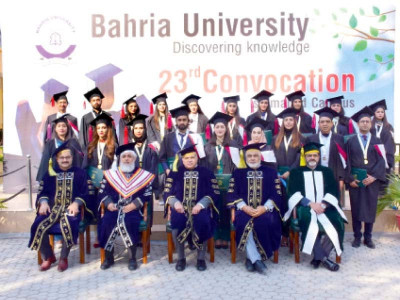 bahria university holds 23rd convocation