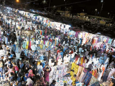 eid shopping gains momentum