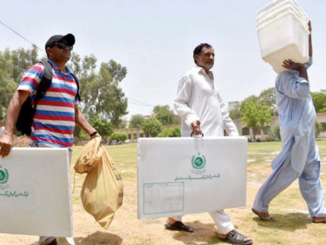 staff head to their designated polling station after receiving poll related material photo app staff head to their designated polling station after receiving poll related material photo app