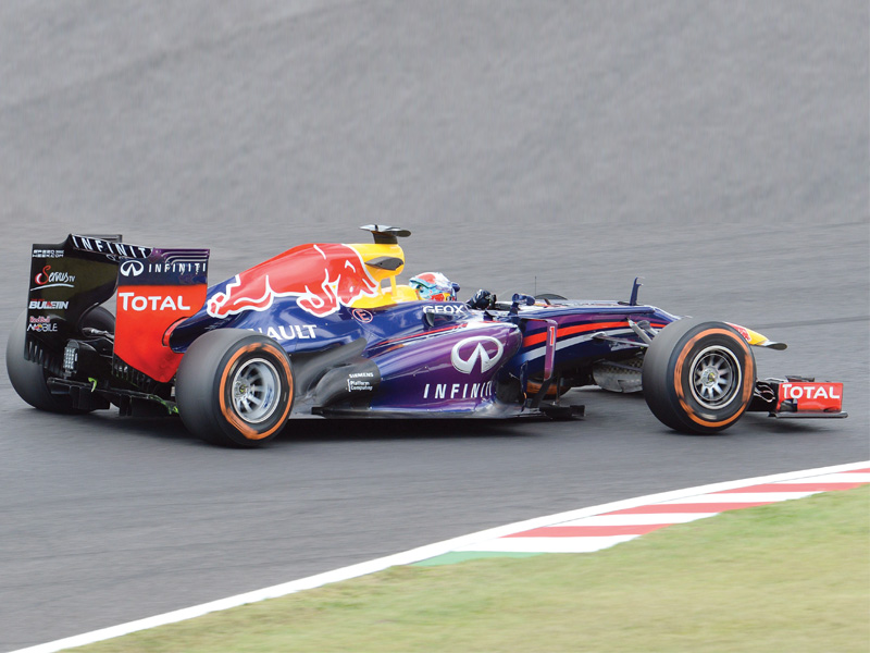 vettel avoided a rash of spins and crashes yesterday to clock one minute 33 852 seconds in the afternoon session 0 168 quicker than teammate mark webber in hot conditions photo afp