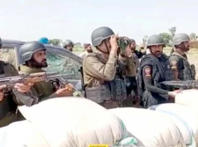 hideouts razed in riverine area