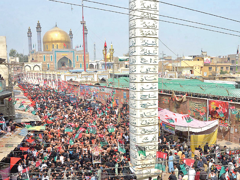 devotees gather at the shrine of sufi saint lal shahbaz qalandar to mark his three day 772nd urs that began in sehwan sharif on thursday photo inp