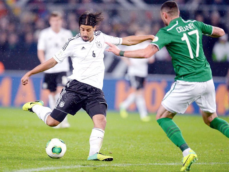 germany move to the top of group c with 25 points having won eight out of the total nine matches while drawing one photo afp