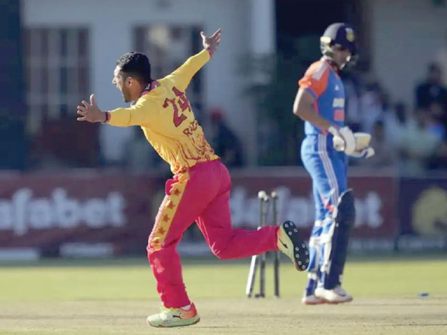sikandar raza wheels away in celebration photo icc sikandar raza wheels away in celebration photo icc