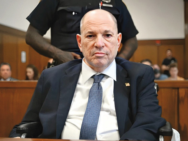 the ex film mogul is set to face a retrial after new york s highest court overturned his conviction on sex crime charges in april photo file