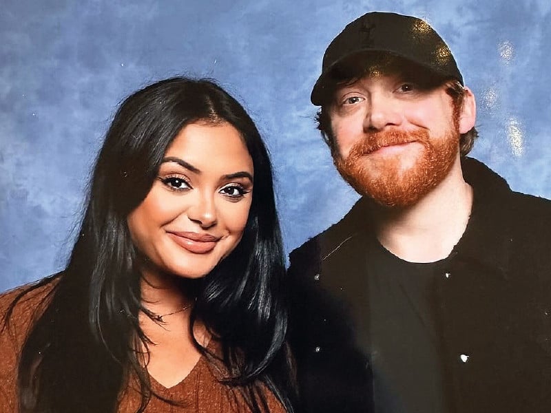 fans couldn t keep their excitement at bay as they took a trip down memory lane with their beloved characters padma patil and ron weasley photo instagram