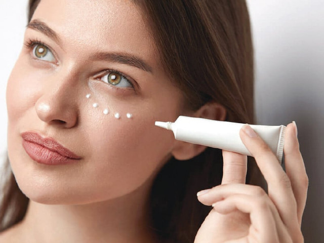 store your eye cream in the fridge not only will it feel amazing but the cool temperature can help reduce puffiness photo file store your eye cream in the fridge not only will it feel amazing but the cool temperature can help reduce puffiness photo file