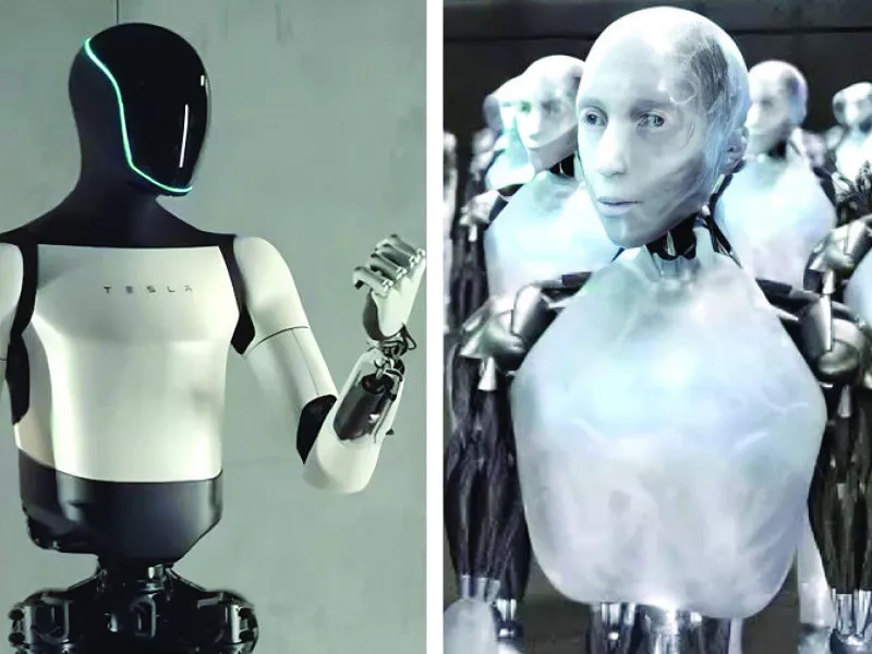 musk s latest prototype appears to bear a striking resemblance to the mechanics used in i robot photos file musk s latest prototype appears to bear a striking resemblance to the mechanics used in i robot photos file