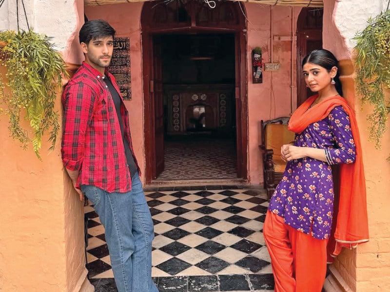 the drama stars sehar khan and shuja asad in leading roles photo instagram