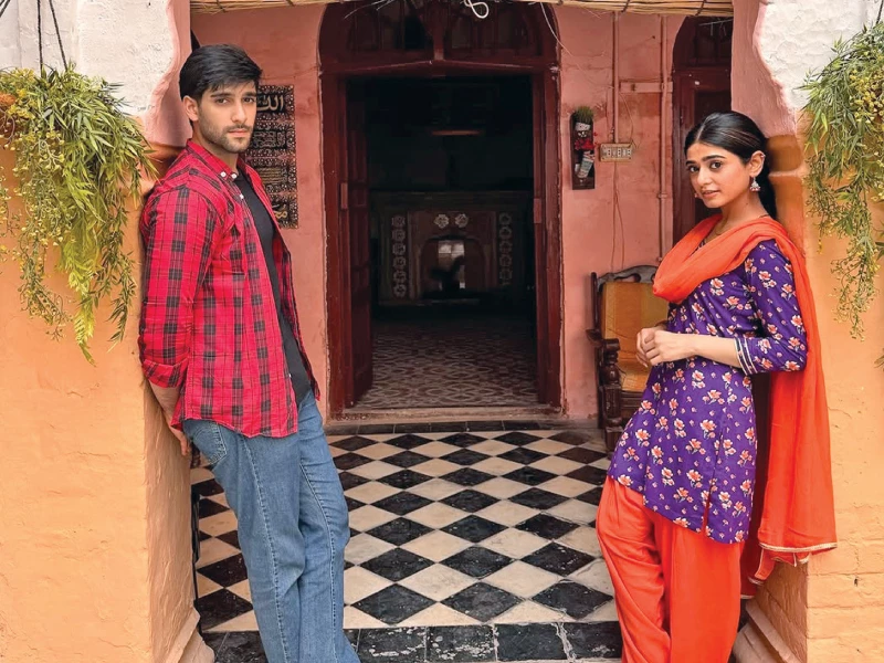 the drama stars sehar khan and shuja asad in leading roles photo instagram the drama stars sehar khan and shuja asad in leading roles photo instagram