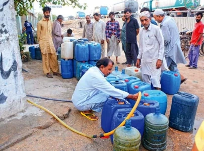 water runs thin food security alarm rings