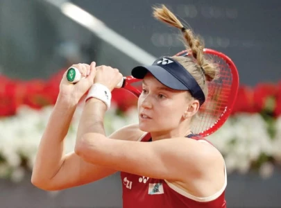 rybakina crashes out of madrid open