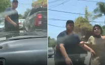 couple go on rampage after being denied passage