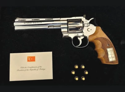 revolver gift leaves nato leaders with dilemma revolver gift leaves nato leaders with dilemma