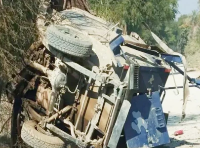 two policemen martyred in tank ied blast