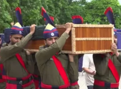 three cops martyred in lahore attacks laid to rest
