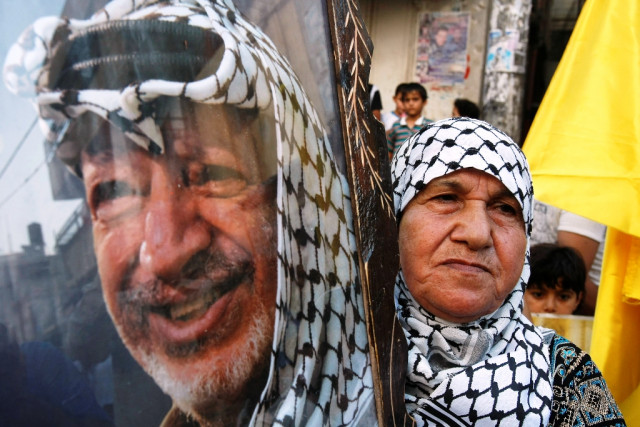 arafat died in france on november 11 2004 at the age of 75 but doctors were unable to specify the cause of death photo afp file arafat died in france on november 11 2004 at the age of 75 but doctors were unable to specify the cause of death photo afp file