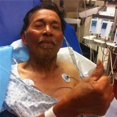 gene penaflor is pictured in hospital photo reuters