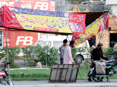 hide collection camps on eve of eid city govt begins issuing permits hide collection camps on eve of eid city govt begins issuing permits