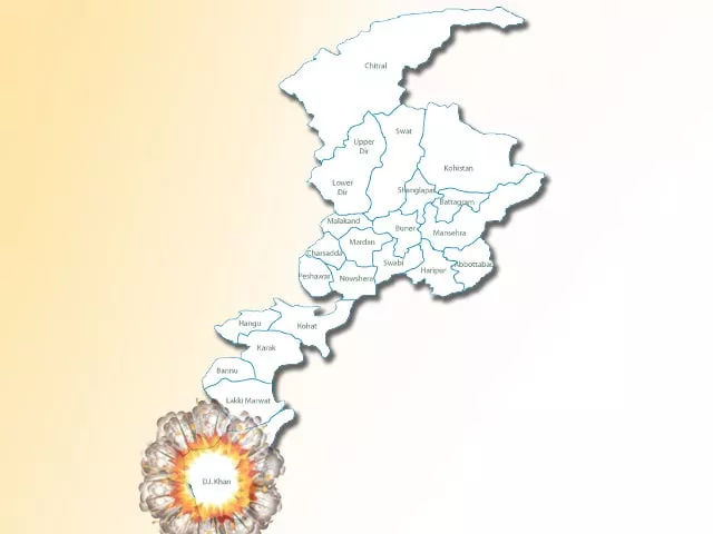 the blast took place in kulachi located 45 km di khan city photo file the blast took place in kulachi located 45 km di khan city photo file