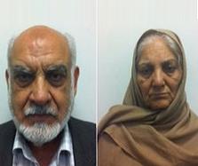 ilyas ashar and his wife tallat ashar brought the girl from pakistan photo bbc