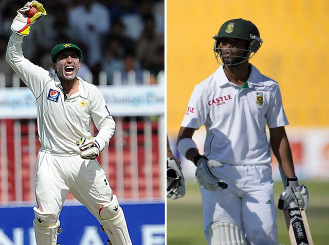 adnan used his shoulder and body to push peterson who reacted by pushing back at the pakistan wicketkeeper photos afp adnan used his shoulder and body to push peterson who reacted by pushing back at the pakistan wicketkeeper photos afp