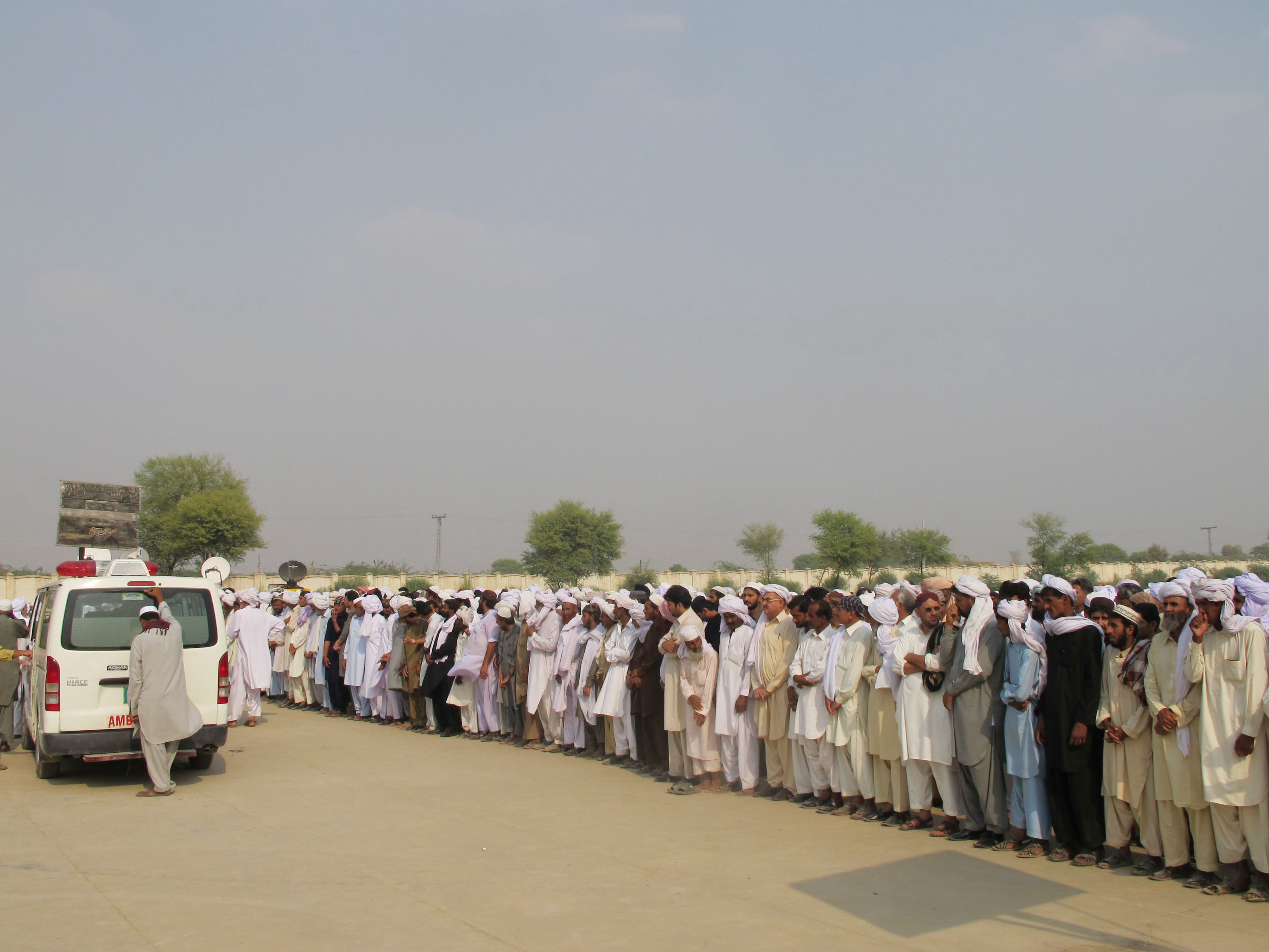 people gather as the body of mpa israrullah gandapur arrives for his funeral prayers photo ramzan seemab express