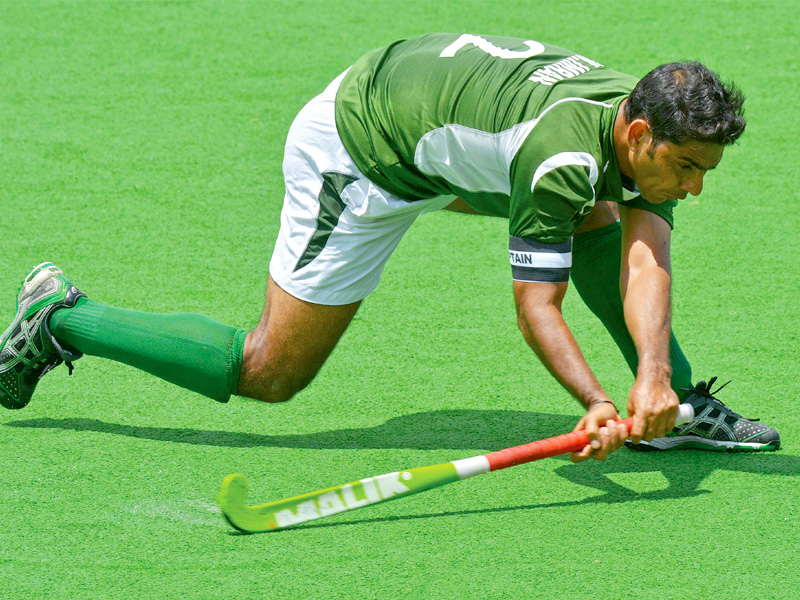 pakistan failed to capitalise on their brilliant start as they floundered to keep argentina at bay in the second half of the game photo file afp