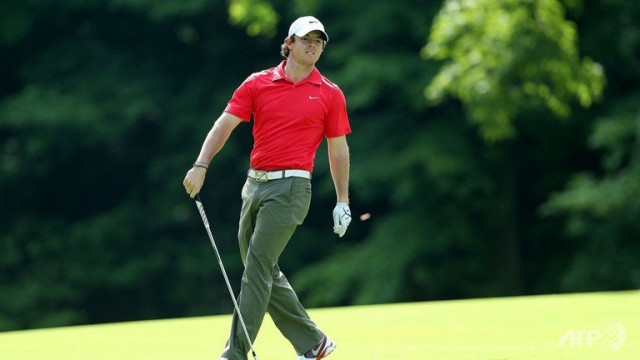 mcilroy coming off a month long break is hoping to pick up his first win of 2013 as he kicked off the late season asian swing photo afp