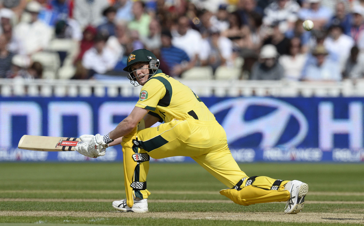 australia captain george bailey was lost for words after the jaipur assault with his opposite number ms dhoni also searching for an answer to counter the batting friendly conditions photo afp file