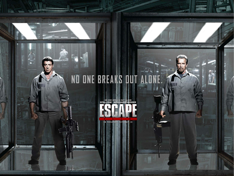 escape plan movie poster photo publicity