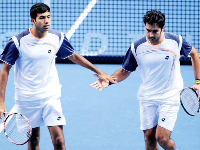 bopanna and aisam better known as the indo pak express will team up again in the doubles circuit next year photo afp bopanna and aisam better known as the indo pak express will team up again in the doubles circuit next year photo afp